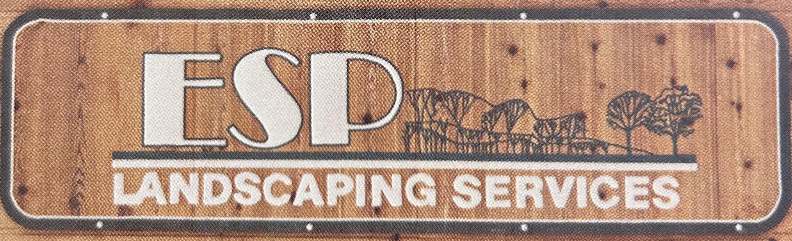 ESP Landscaping Services business sign